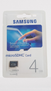 Samsung 4GB Memory Card