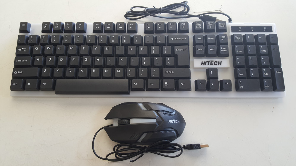 Hi-Tech HTI200 Gaming RGB Keybord & Mouse Combo