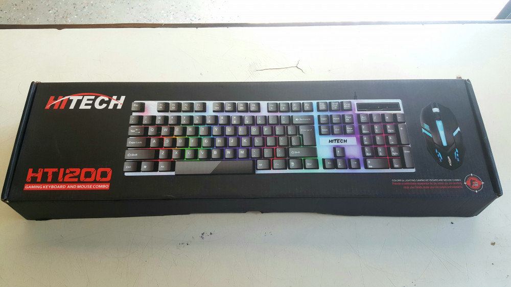 Hi-Tech HTI200 Gaming RGB Keybord & Mouse Combo