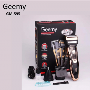 Geemy 3 in 1 Rechargeable Shaver & Trimmer