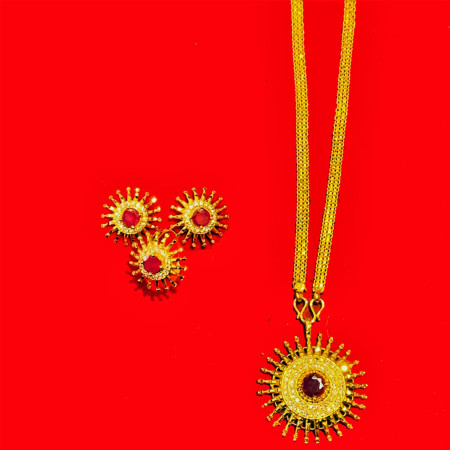 Stone Locket Set