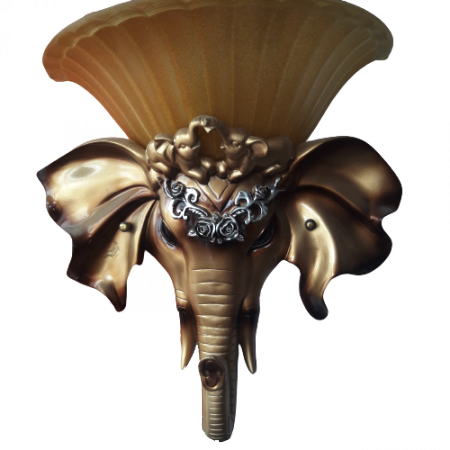 Elephant wall light
