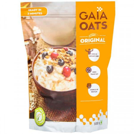GAIA OATS ORIGINAL POUCH 500GM